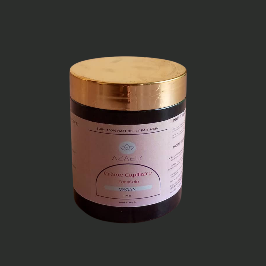 Crème FortiSoin (masque capillaire) AZAELY pour tous types de cheveux